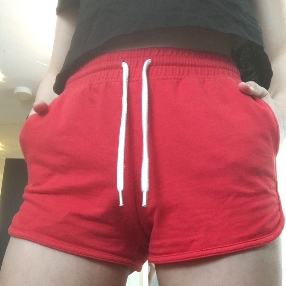 Forever 21 red shorts